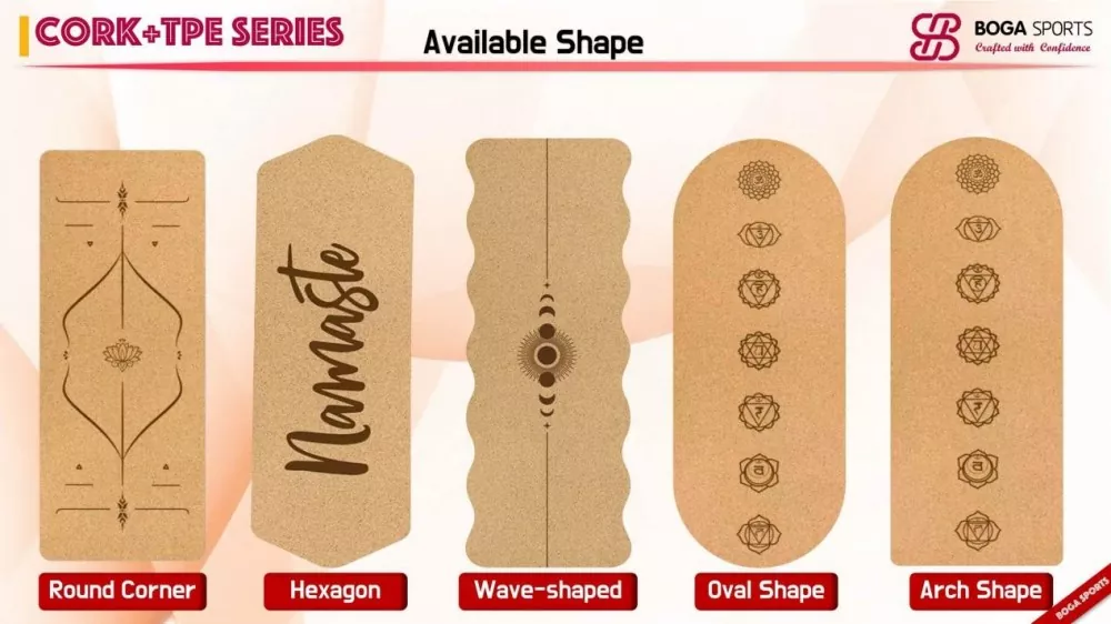 Cork TPE Cork Yoga Mat