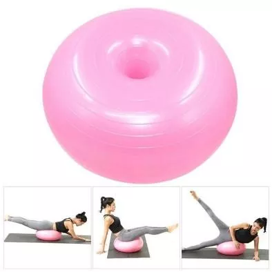 Donut Shape PVC Yoga Ball