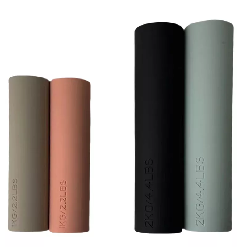 Szilikon lapos tetejű súlyzók